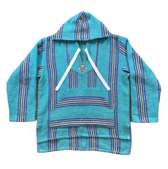 Original Badass Bajas Hoodie - Aqua