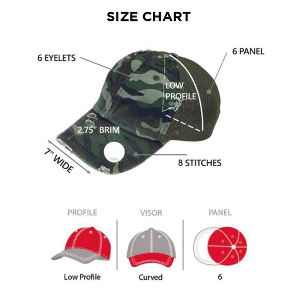 Badass Vintage Distressed Hat - Ranger Camo