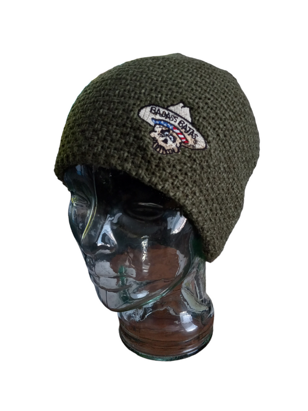 Badass Bajas Beanies - Olive Green