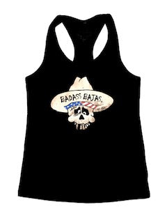 Badass Bajas Tank - Black Rustic