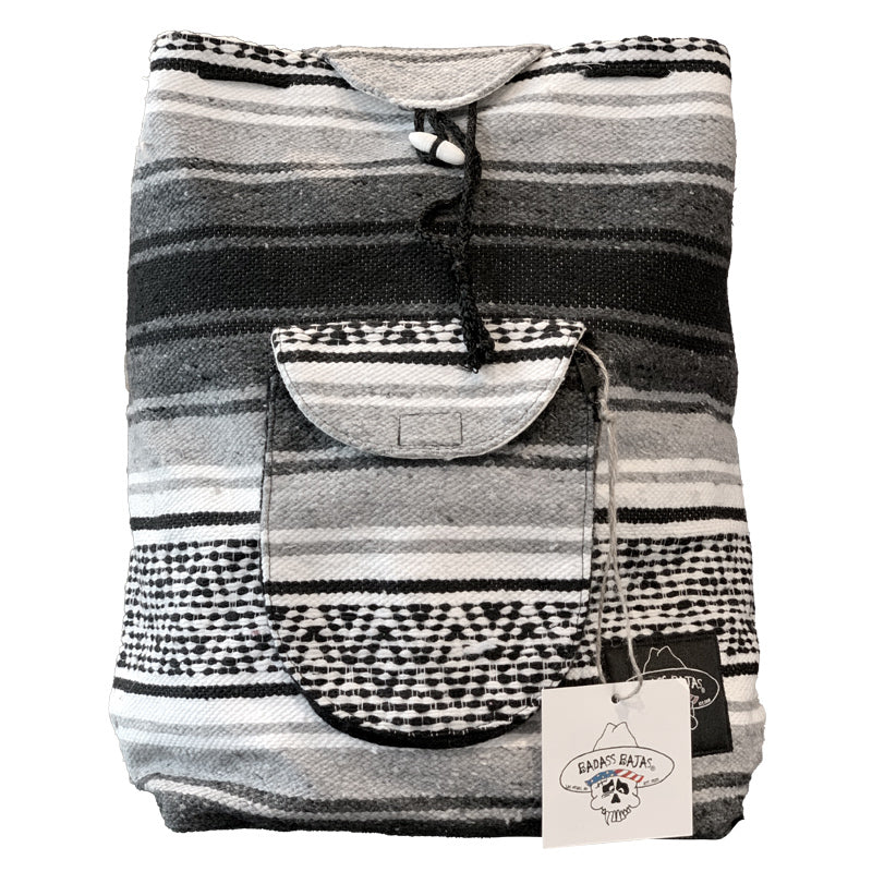Badass Backpack - Black & White