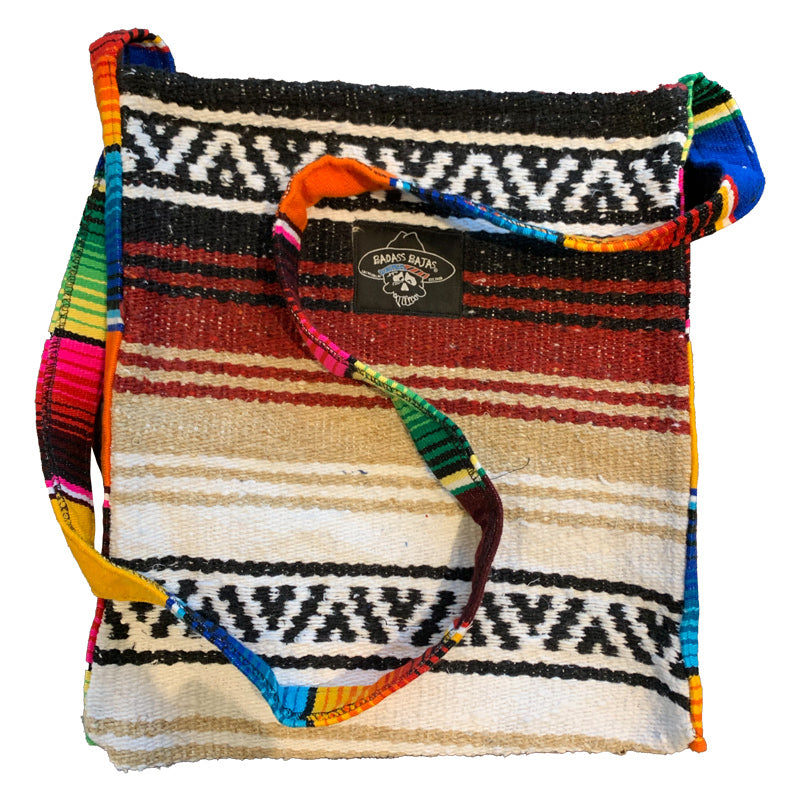 Badass Serape Blanket Bag - multi